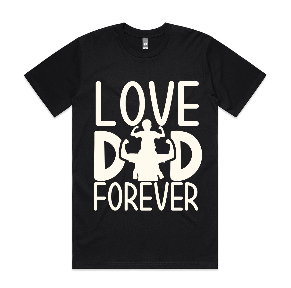 Love Dad Forever T-Shirt | Father’s Day Gift (M–5XL)