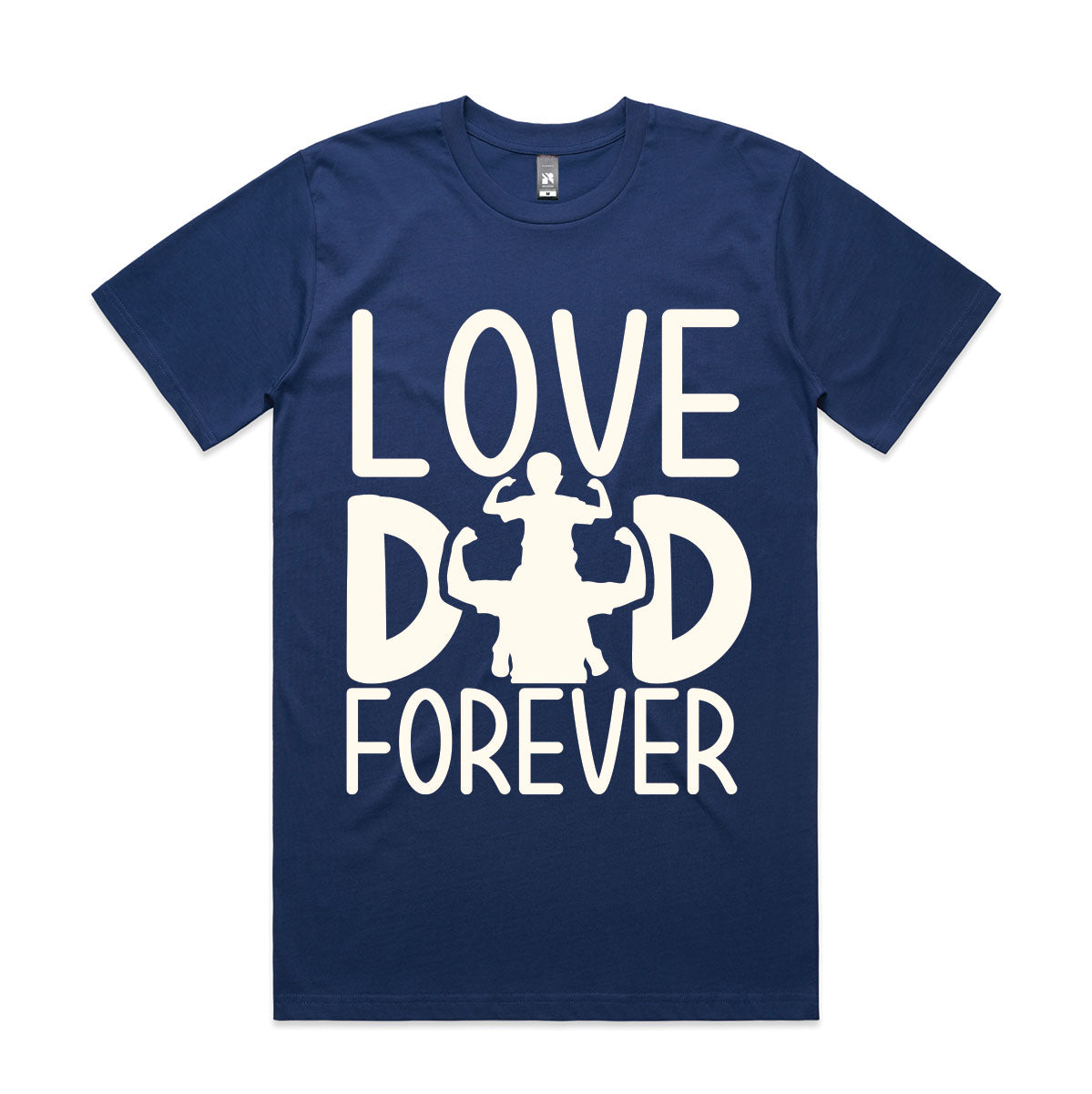 Love Dad Forever T-Shirt | Father’s Day Gift (M–5XL)