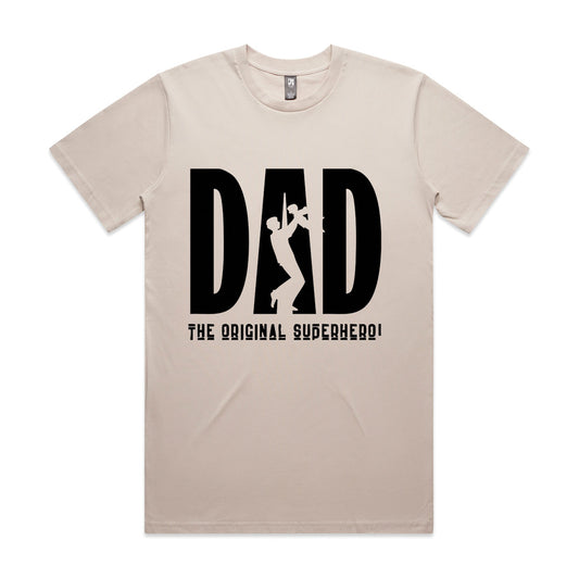 Dad – The Original Superhero T-Shirt | Father’s Day Gift (M–5XL)