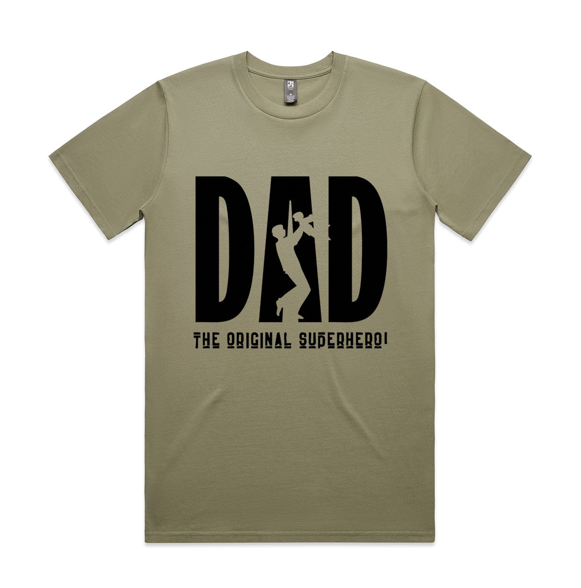 Dad – The Original Superhero T-Shirt | Father’s Day Gift (M–5XL)