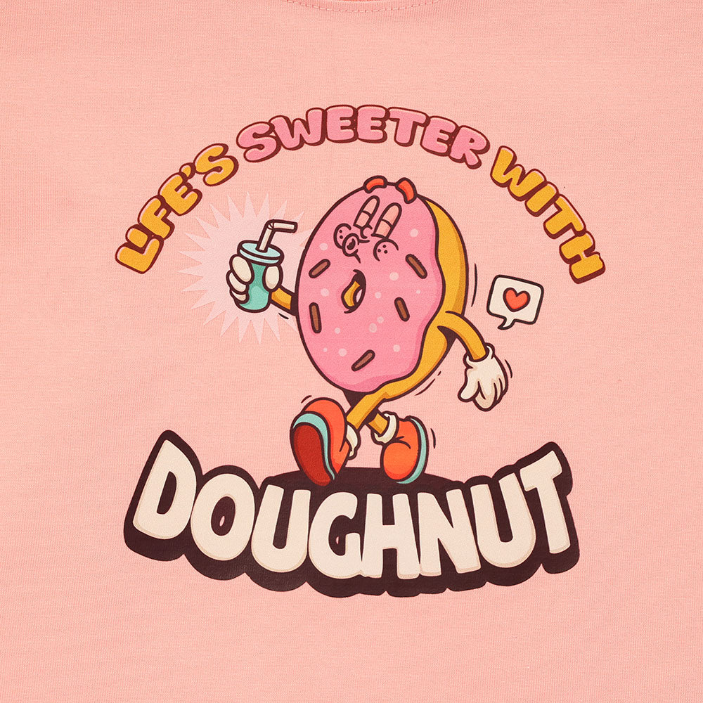 Snuggle Duds Oversized Doughnut T-Shirt