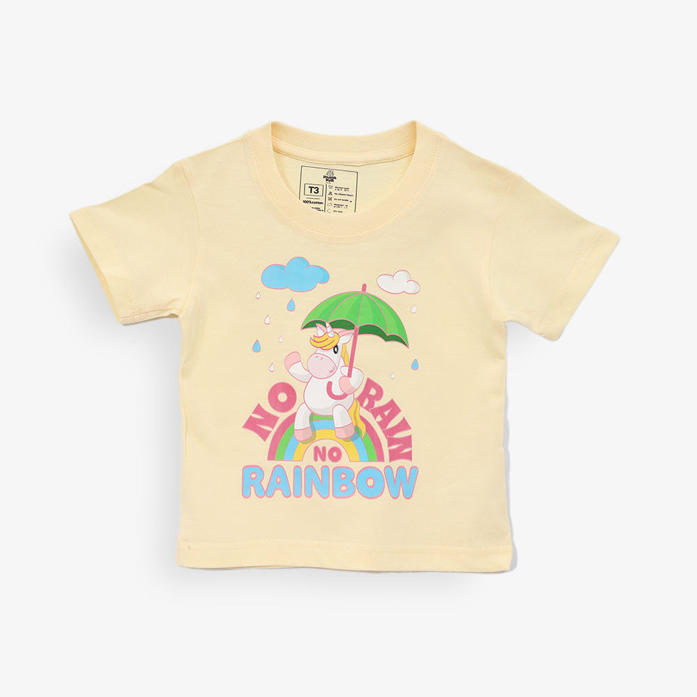 No Rain, No Rainbow Kids' T-Shirt