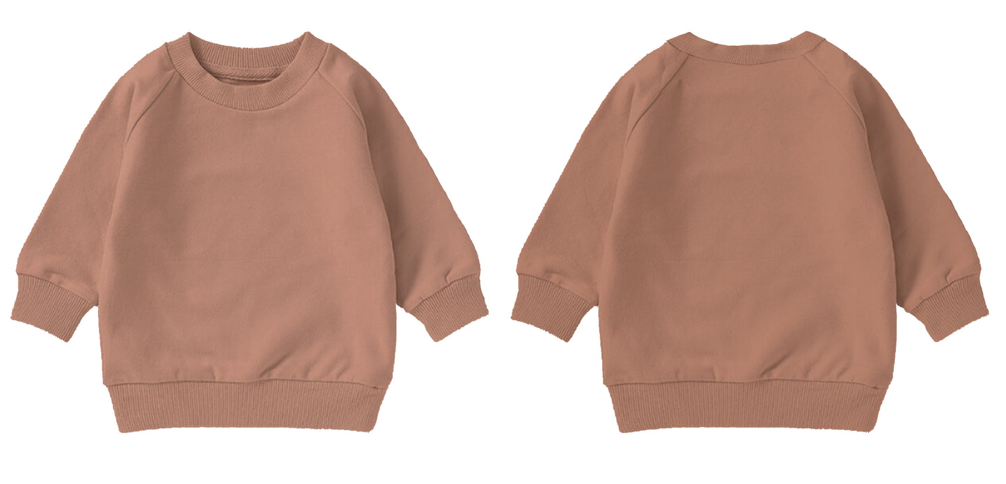 Organic Crew Sweatshirt (6mths-4yrs)