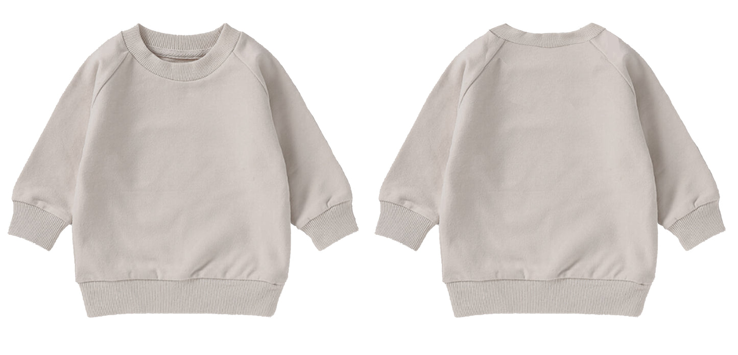 Organic Crew Sweatshirt (6mths-4yrs)