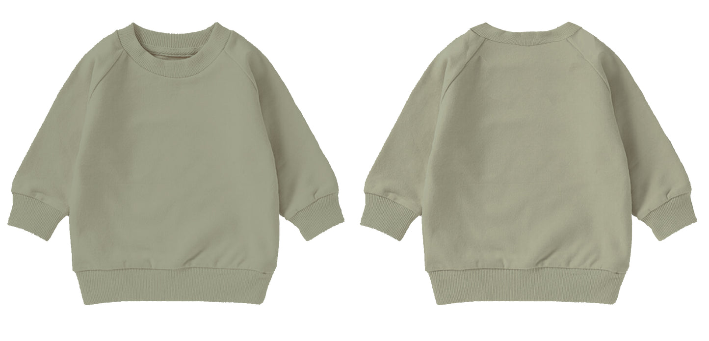 Organic Crew Sweatshirt (6mths-4yrs)