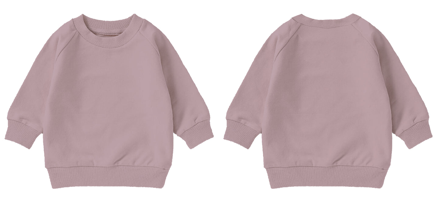 Organic Crew Sweatshirt (6mths-4yrs)