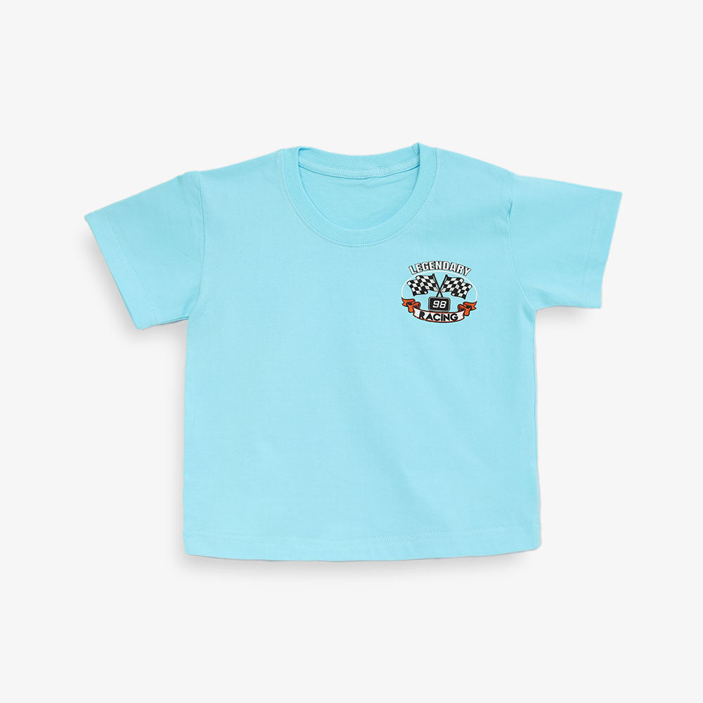 Snuggle Duds Boys' Racing over sized T-Shirt Pack