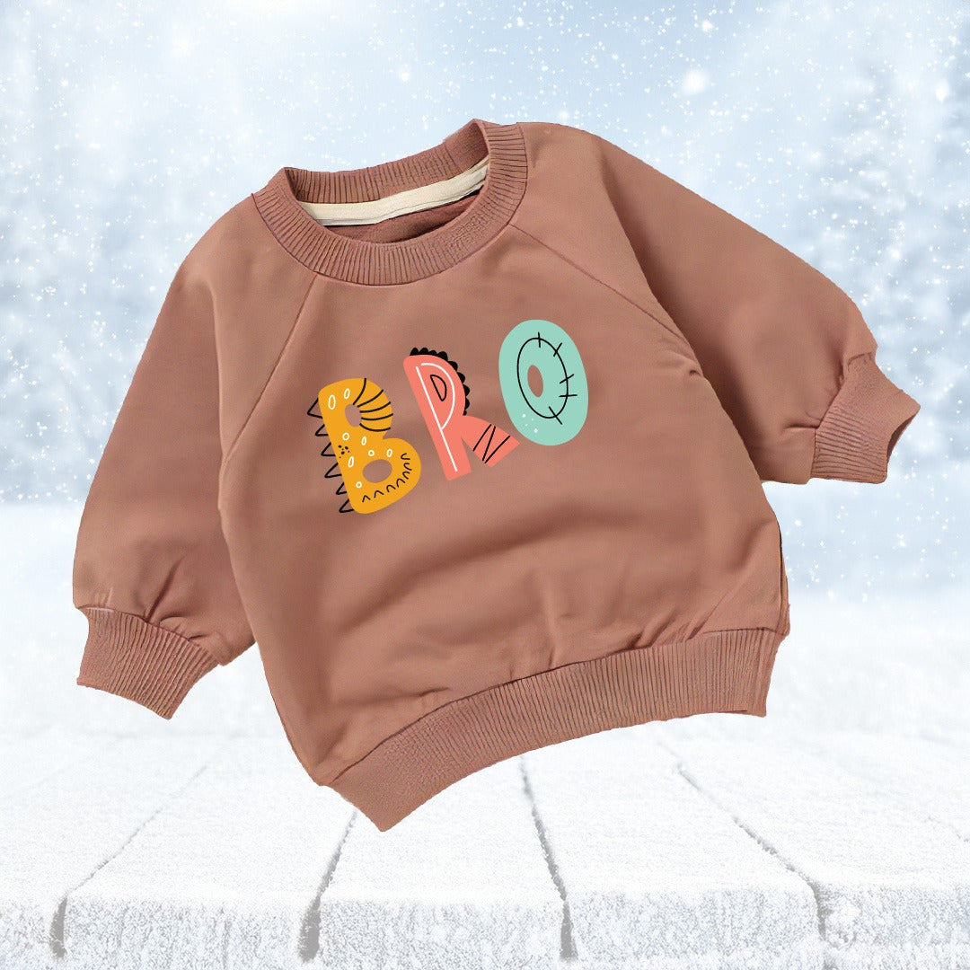 BRO Organic Crew Sweatshirt (6mths-4yrs)