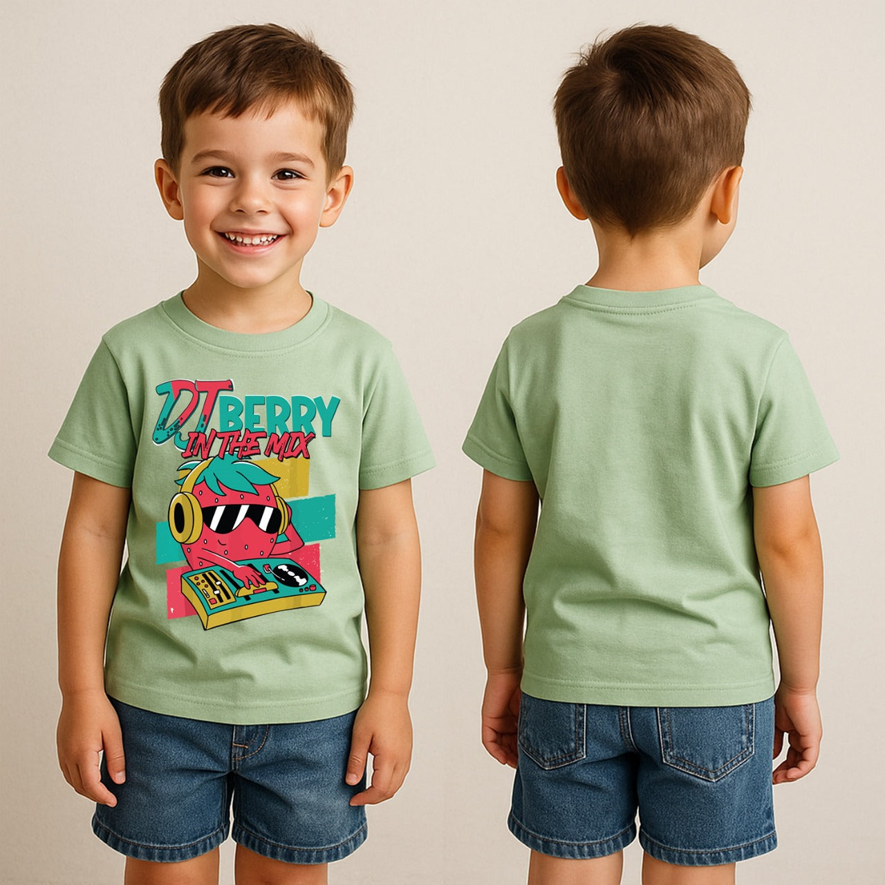DJ Berry Kids T-Shirt – 100% Cotton