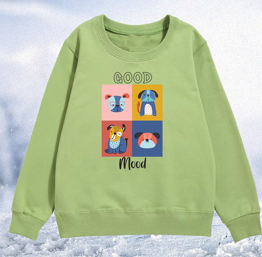 Good Mood Crew Sweatshirt (5yrs- 13yrs)