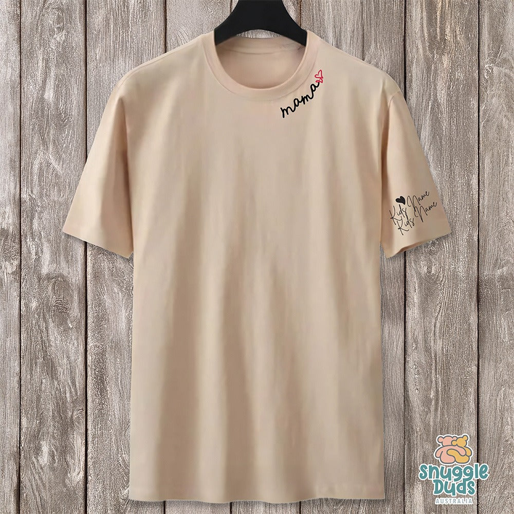 Mama Signature Tee – Personalized with Love