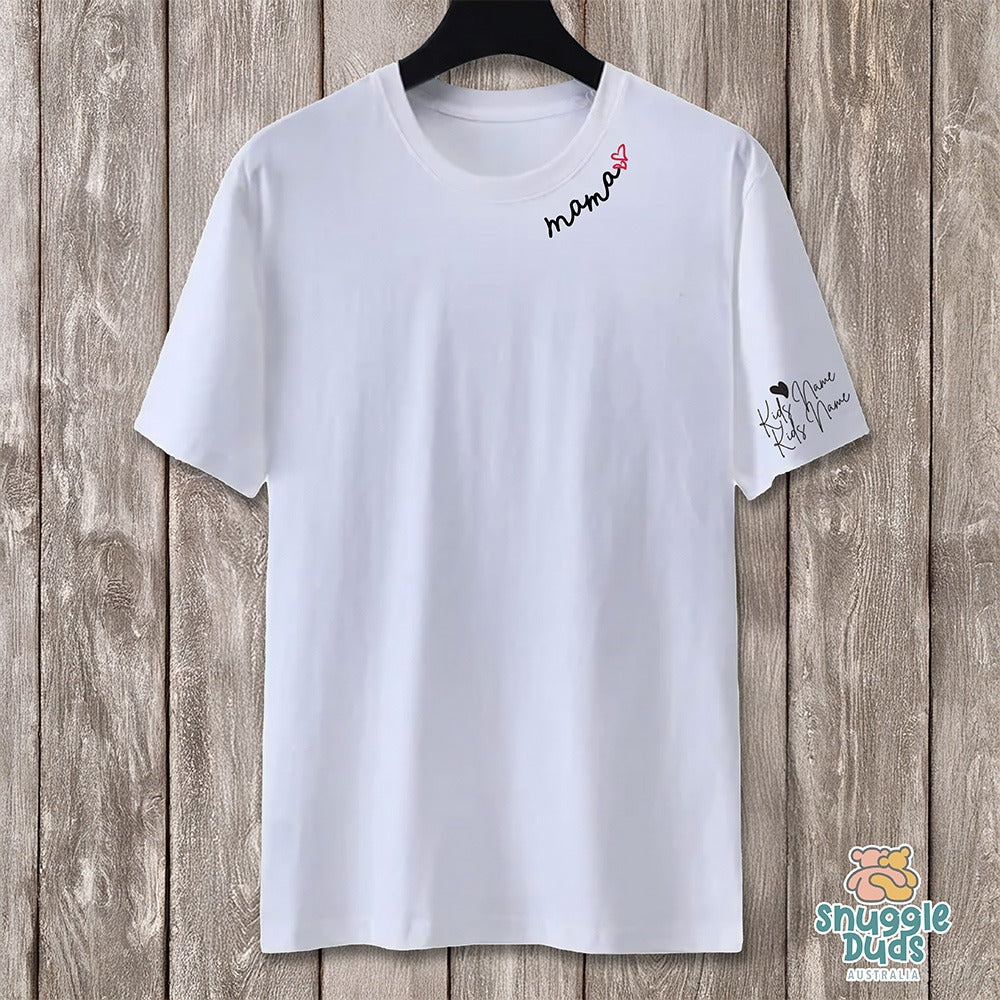 Mama Signature Tee – Personalized with Love