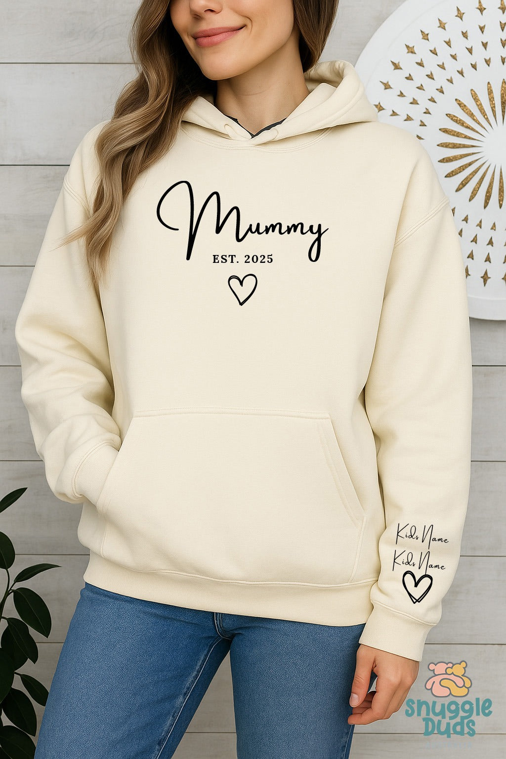 Mummy EST.  Oversized Hoodie
