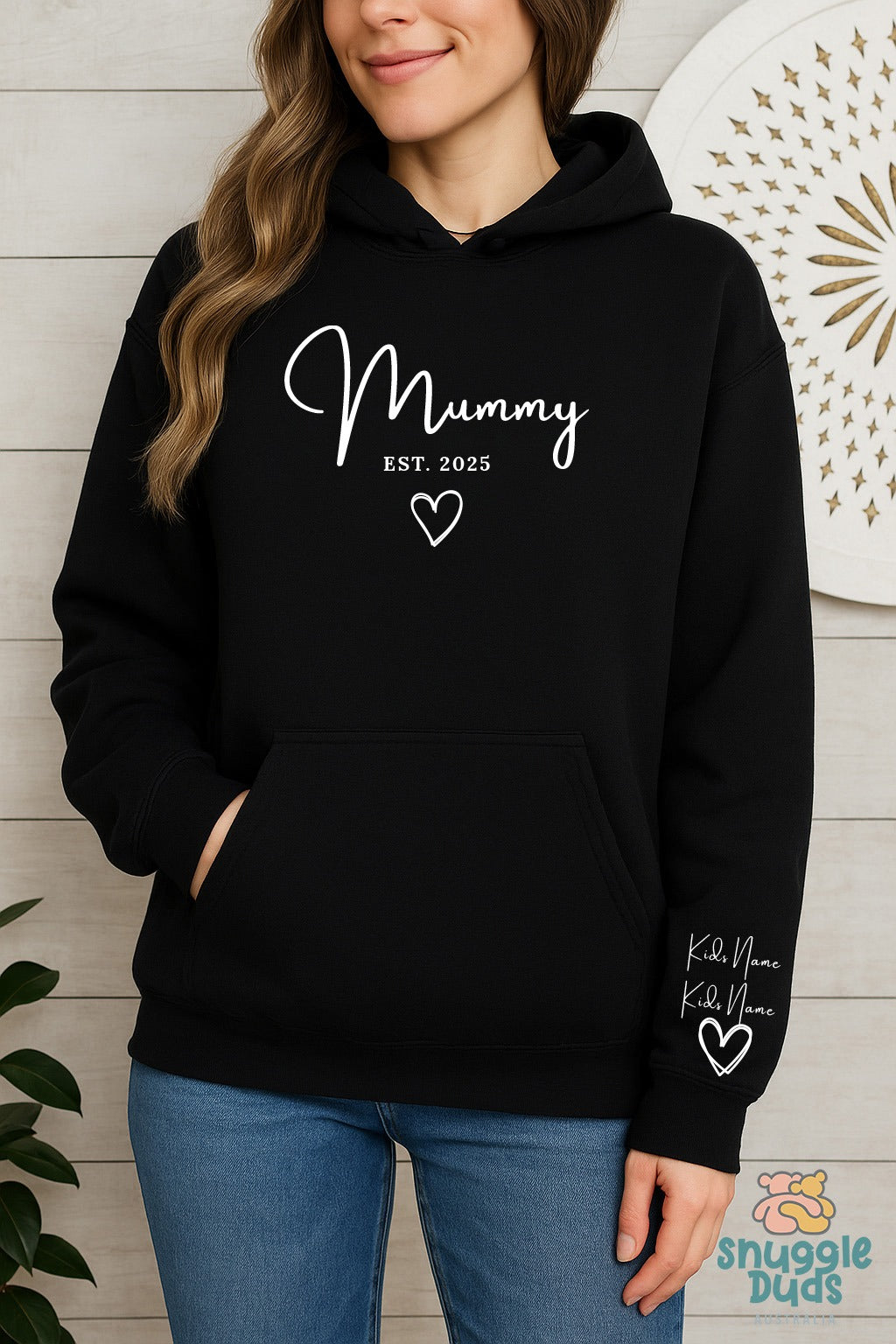 Mummy EST.  Oversized Hoodie