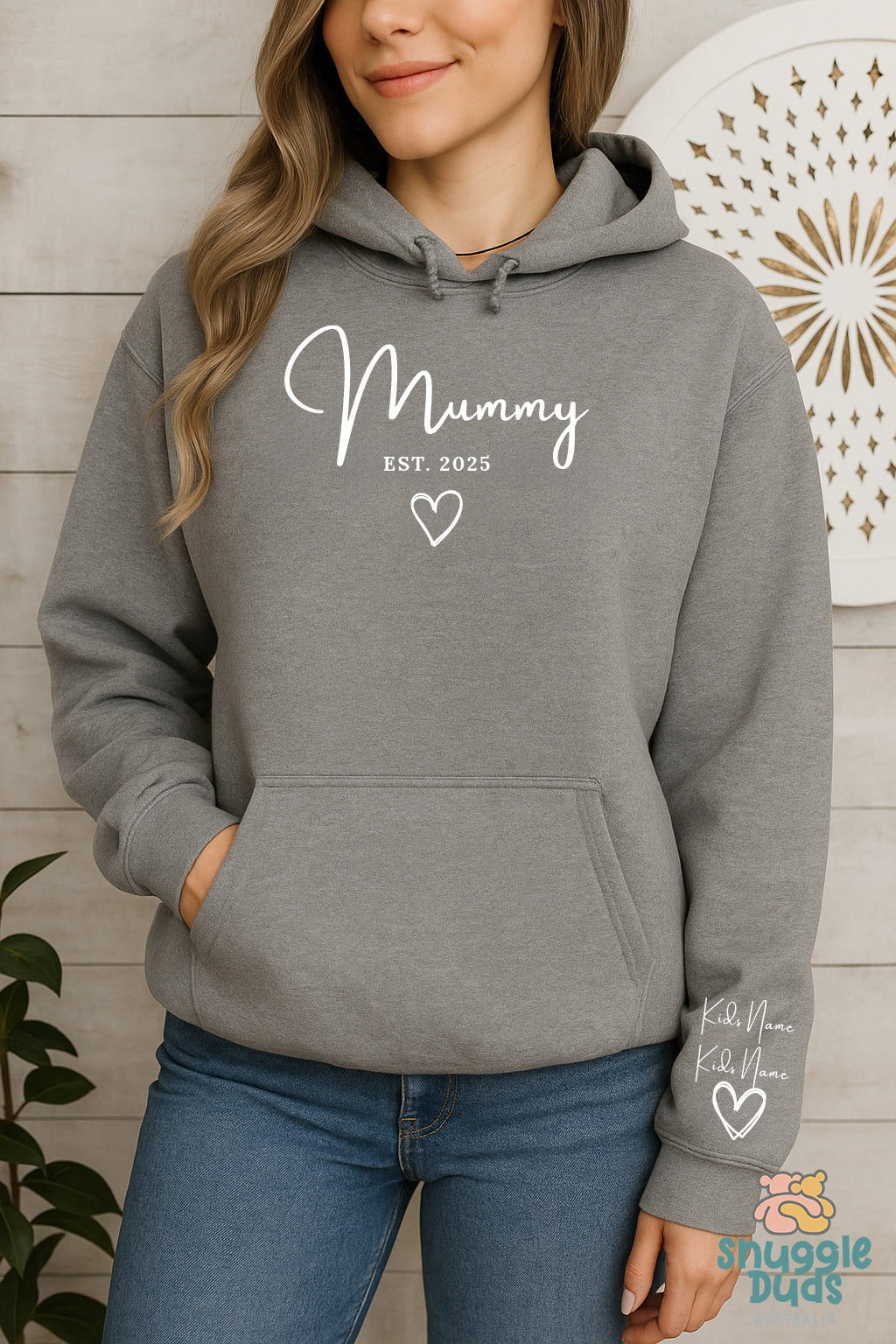 Mummy EST.  Oversized Hoodie