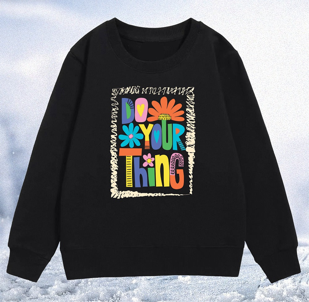 Do Your Thing Crew Neck Sweatshirt (5yrs - 13yrs)