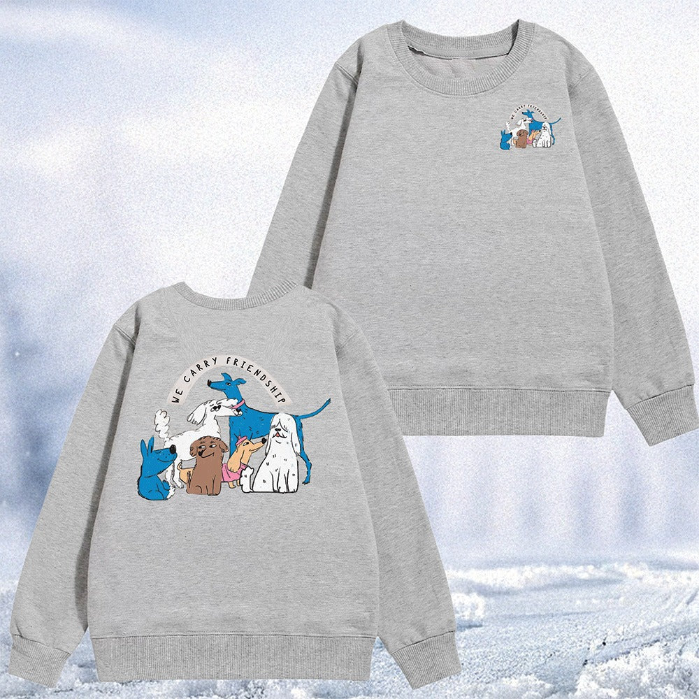 We Carry Friendship Crew Neck Sweatshirt ( 5yrs - 13yrs)