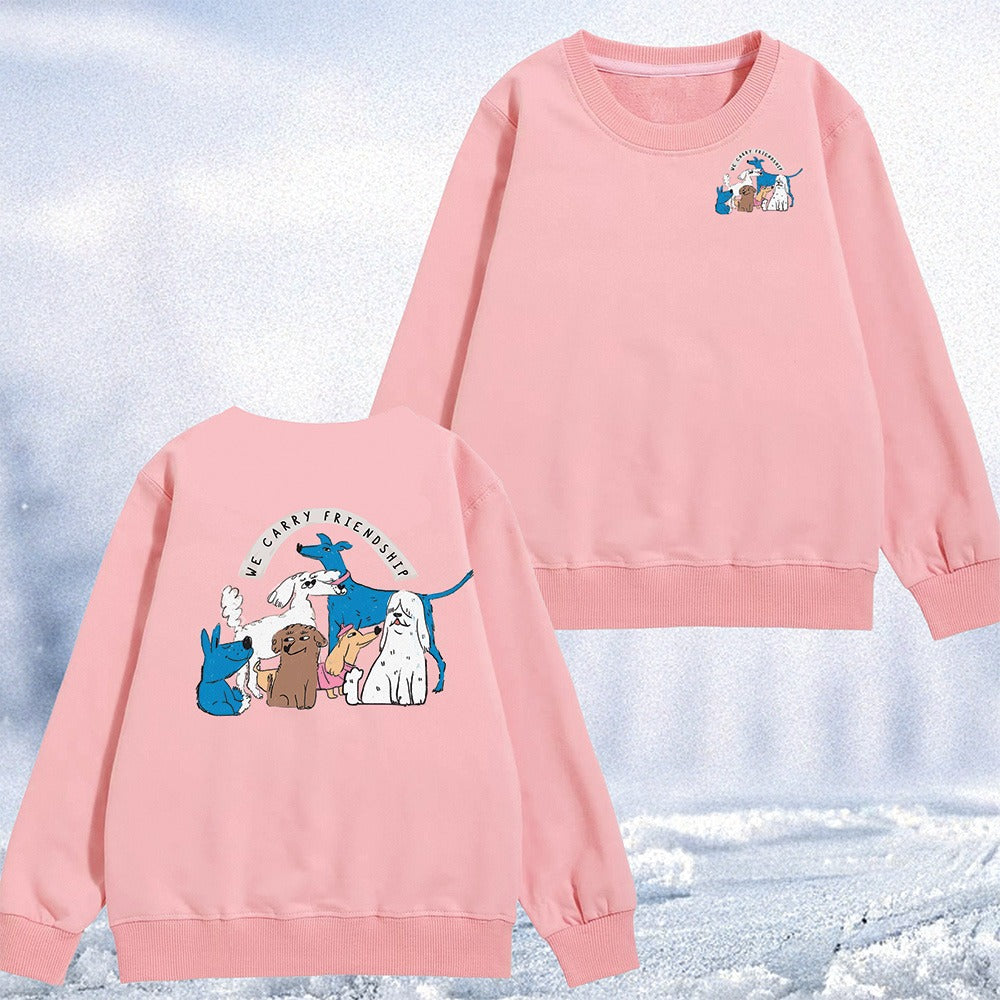 We Carry Friendship Crew Neck Sweatshirt ( 5yrs - 13yrs)