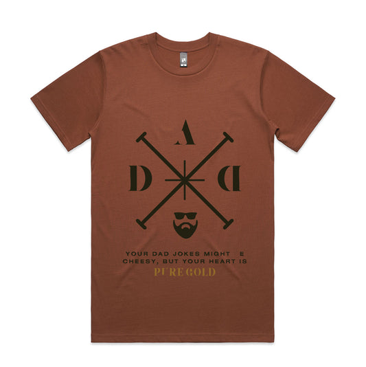 Dad Jokes Pure Gold T-Shirt | Funny Father’s Day Gift (M–5XL)