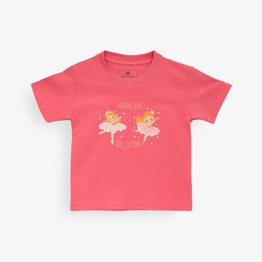 Dancing Duo Ballerina Kids' T-Shirt