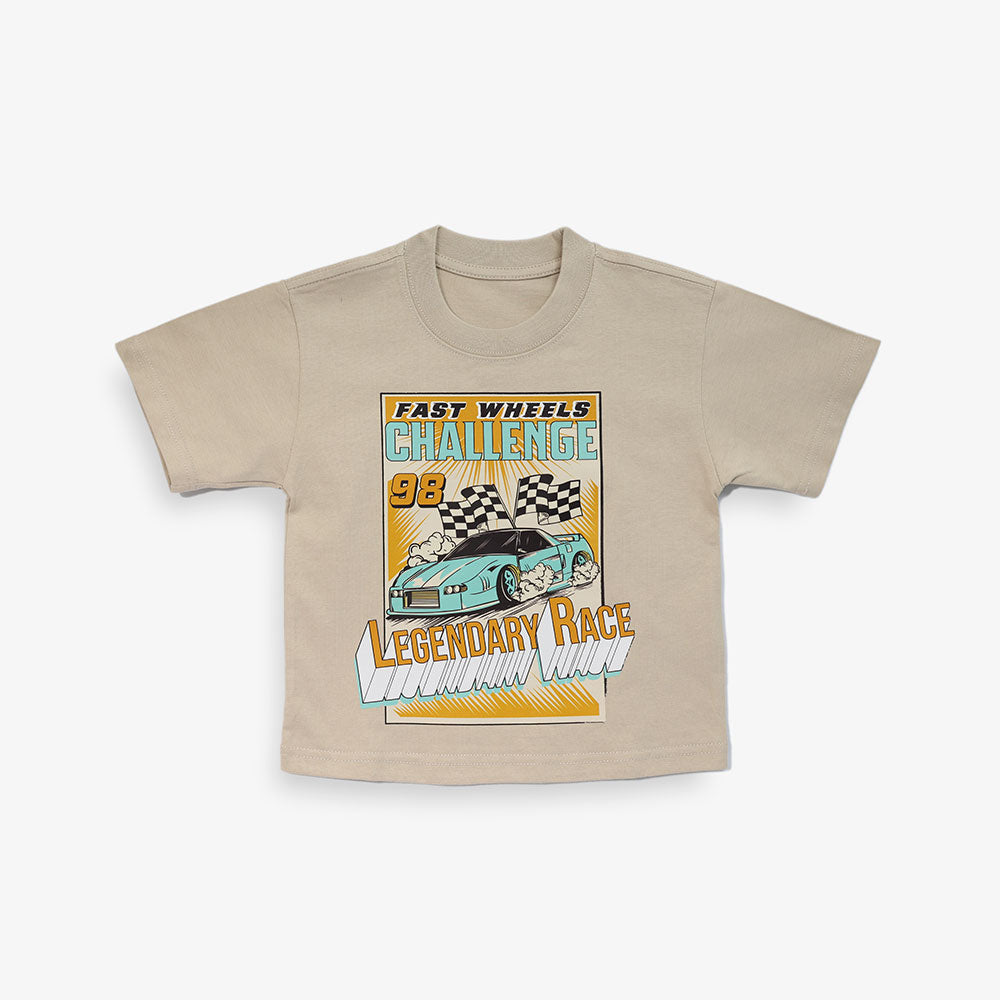Snuggle Duds Boys' Racing over sized T-Shirt Pack