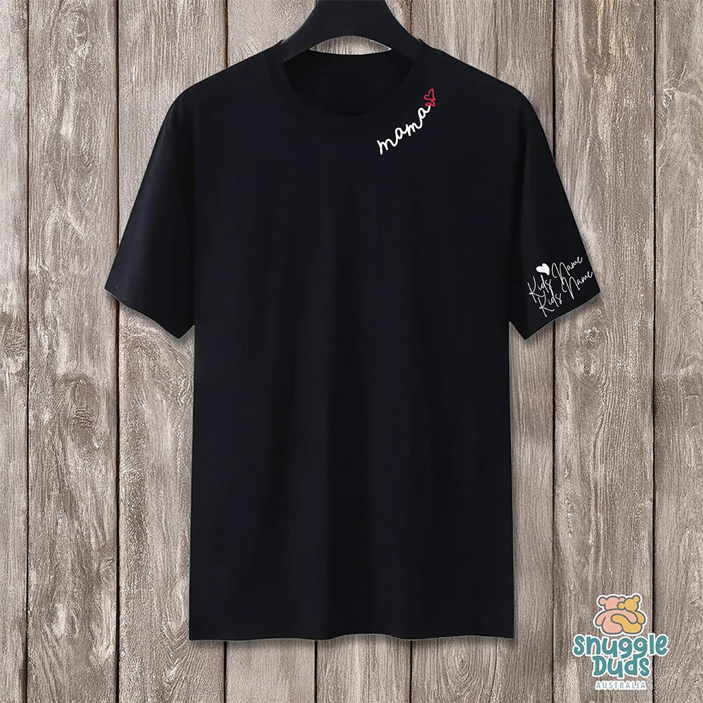Mama Signature Tee – Personalized with Love