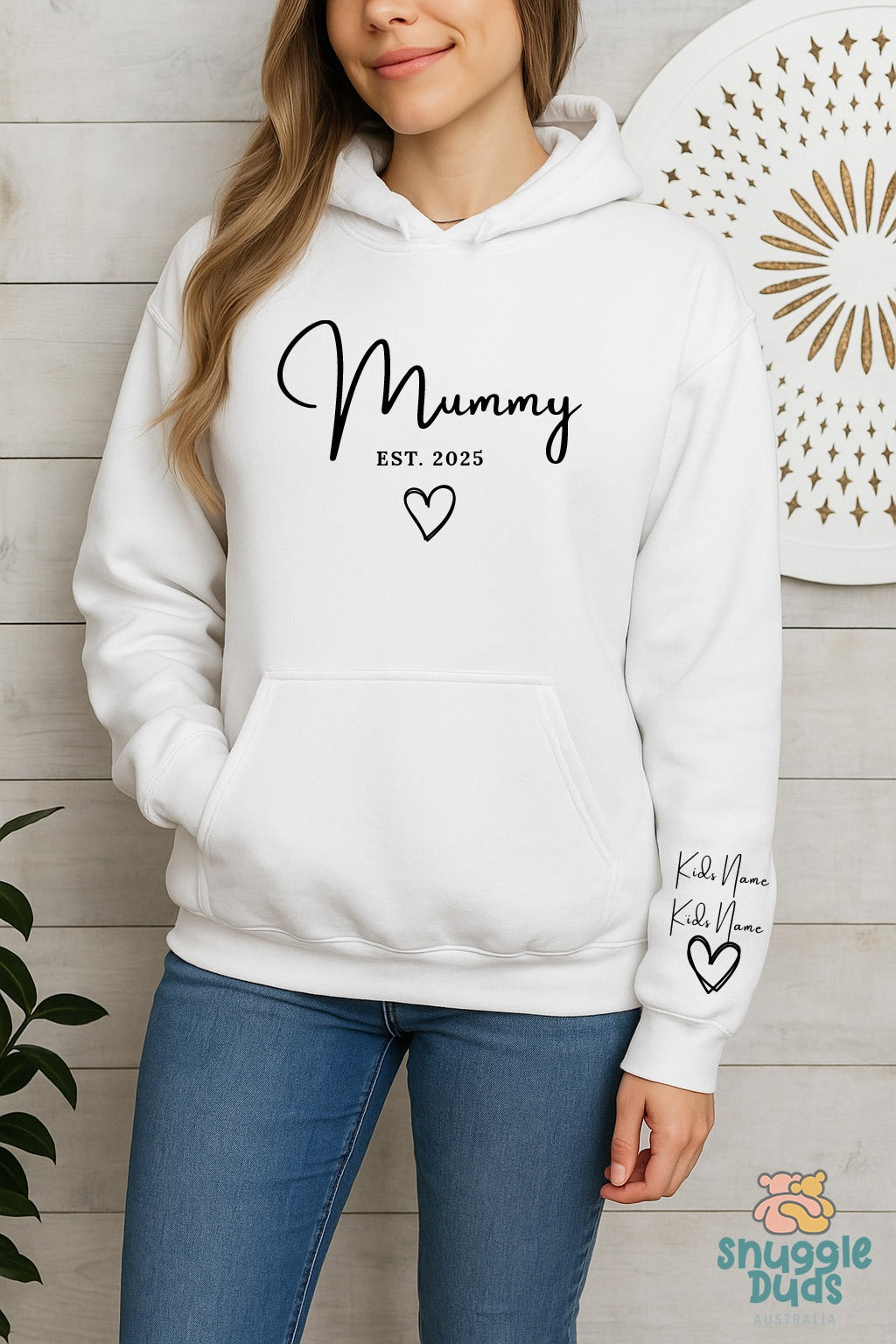 Mummy EST.  Oversized Hoodie