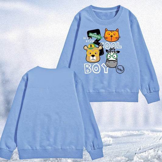 "Cool Boy"Terry Sweatshirt (5Yrs-12Yrs)