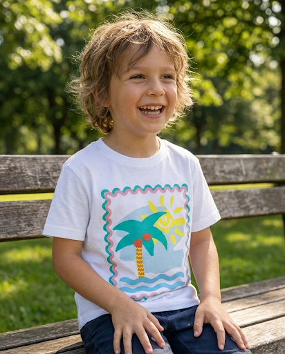 Sunny Palm Kids T-Shirt