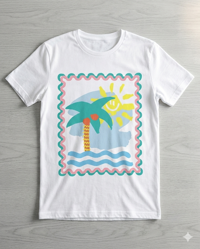 Sunny Palm Kids T-Shirt